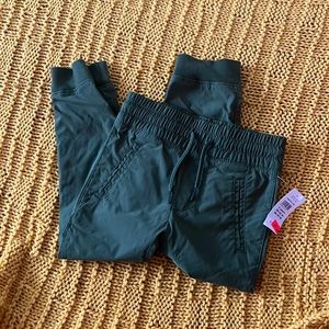 babyGap Army Green Nylon Blend Lightweight Joggers